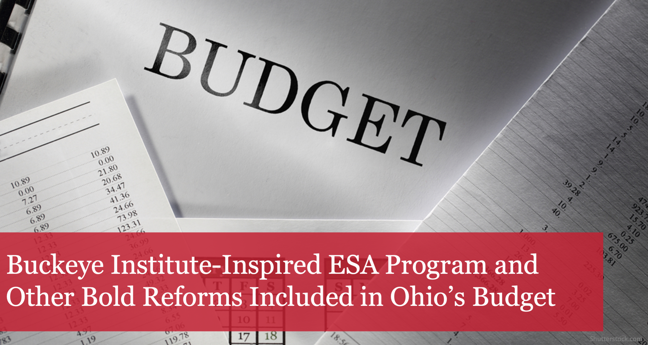 Buckeye Institute-Inspired ESA Program and Other Bold Reforms Included in Ohio’s Budget